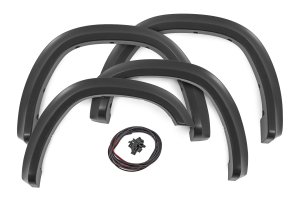 Ram 1500 Fender Flares - Rough Country - Sport - Molten Red - '25-'26 Ram 1500 Fender Flares - Rough Country - Sport - Molten Red - '25-'26